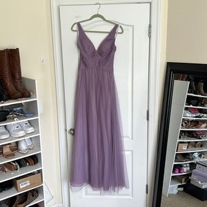 Lavender Bridesmaid Dress